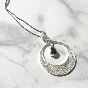 Mystic Quartz Sterling Silver Pendant